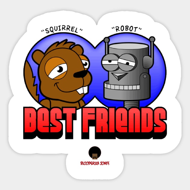 Best Friends Sticker by bloodsuckajones